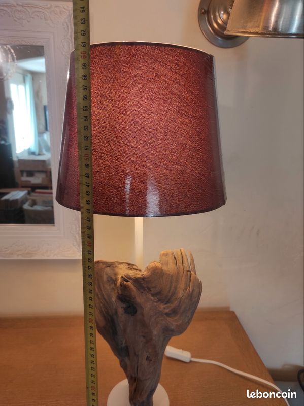 Lampe en bois flotté (image 5)