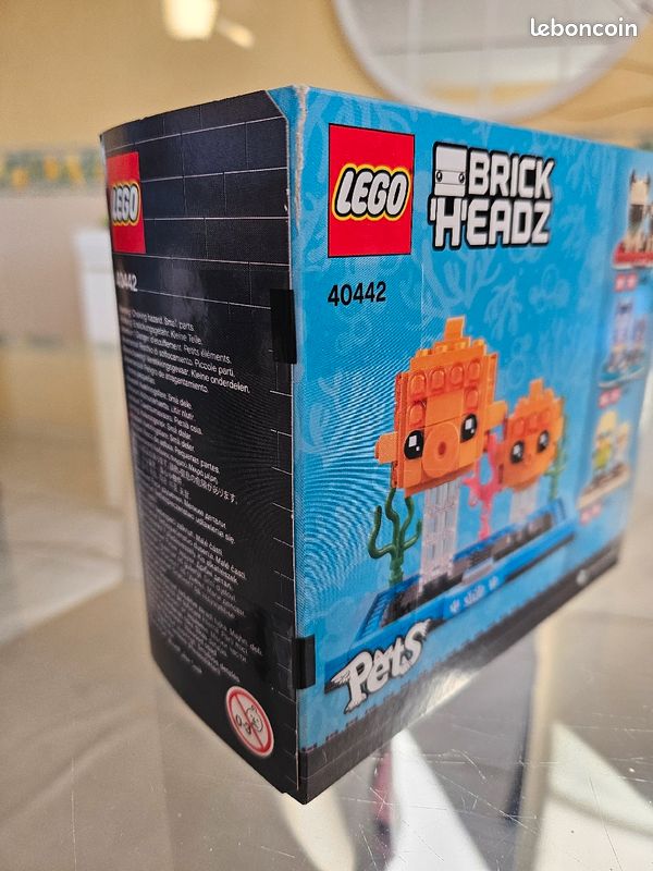 Lego Brick 'H'Eadz 40442 (image 3)