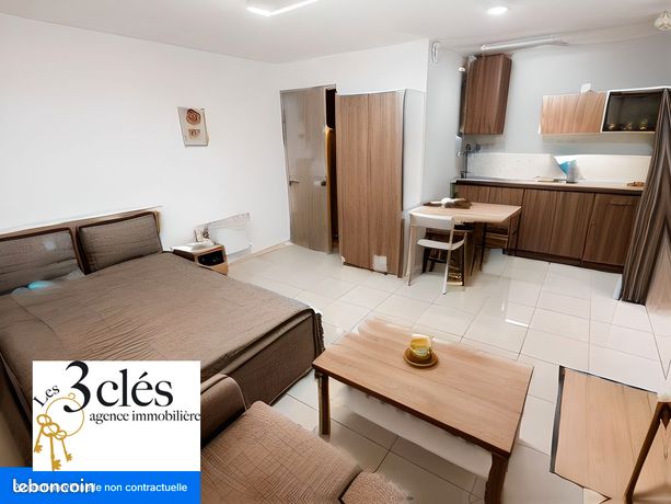 Studio 1 pièce 21 m²