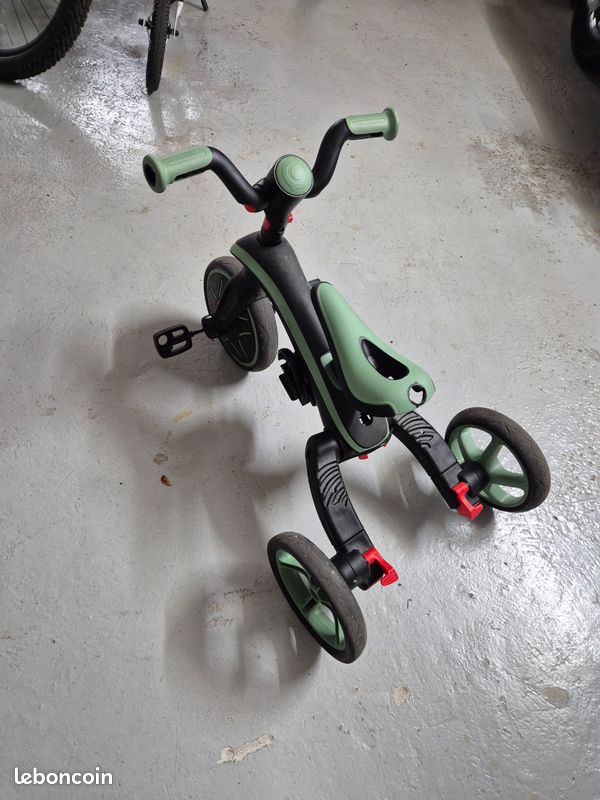 Globber Tricycle EXPLORER 4 en 1 couleur Olive (image 7)