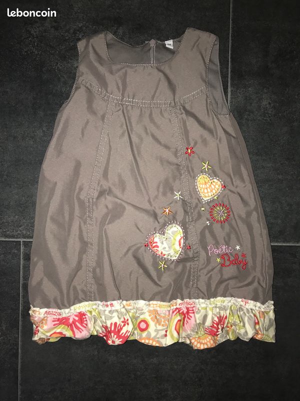 Robe doublée 18 mois comme neuve (image 1)