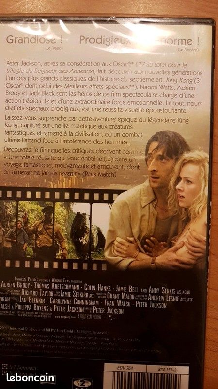 DVD King Kong neuf sous plastique (image 3)
