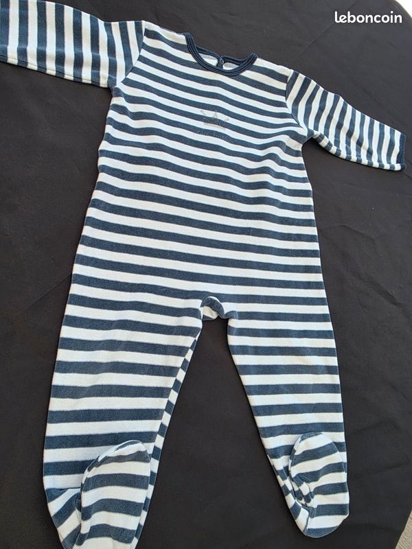 4 Pyjamas Bébé Garçon 18 Mois (Petit Bateau, Sergent Major, Noël...) (image 16)