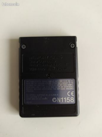 Troc Echange Cartes mémoires PS2 officielles Playstation 2 sur France