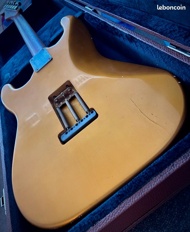 S71 Custom « Nitro S Vintage Firemist Gold ’76", Handwound Pickups. Made in USA (image 2)