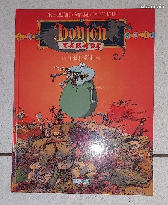 Bd donjon parade tome 5 technique grogro EO edition originale (image 1)