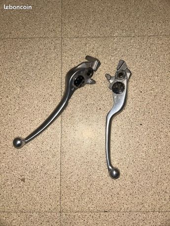 Paire De Leviers CNC Dorés Pour Honda X-ADV 750 (2017) - Style Long - Neuf