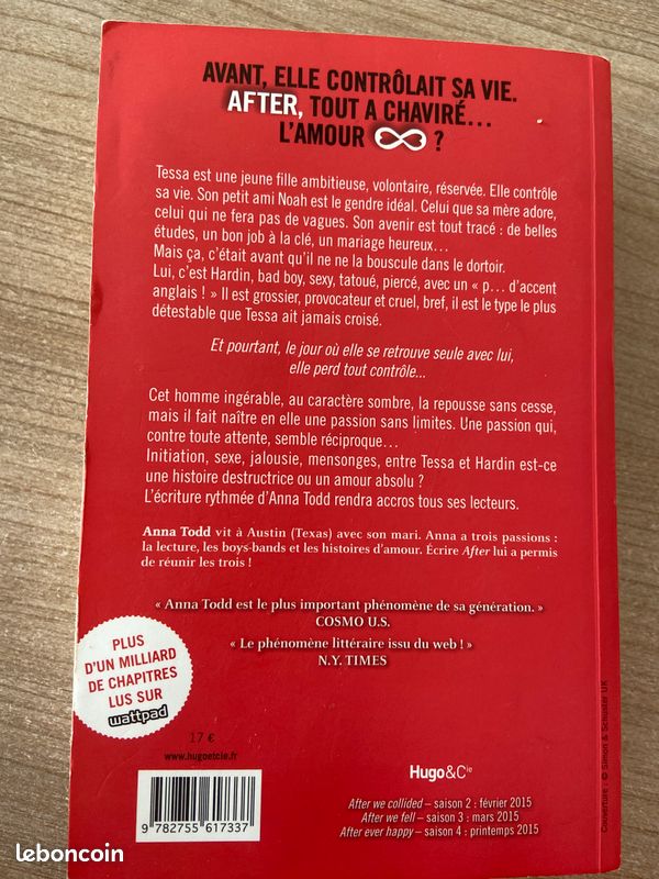Livre AFTER saison 1 (image 2)