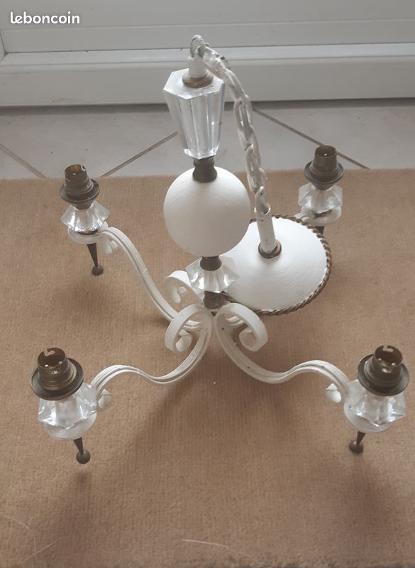 Elegant lustre 4 bras (image 5)