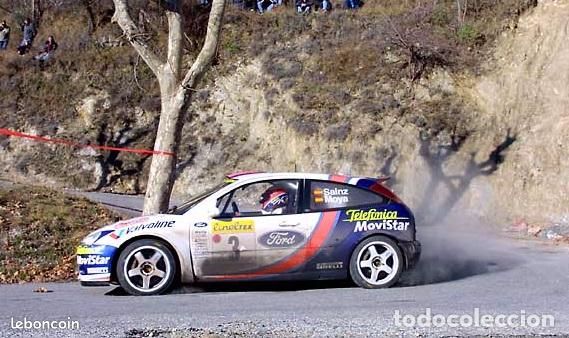Ford Focus WRC Sainz Rallye Monte Carlo 2001 – AutoArt 1/43 (réf 60111)