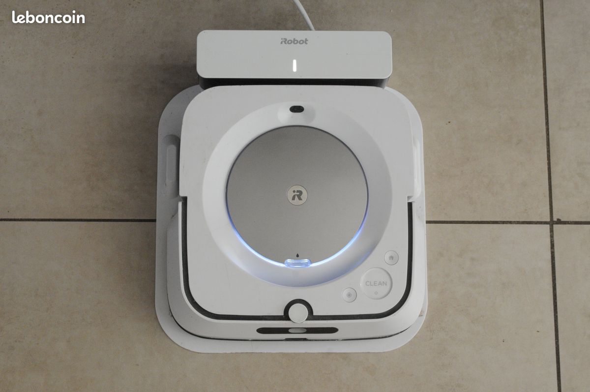 Robot laveur connecté iRobot Braava Jet m6 (image 1)