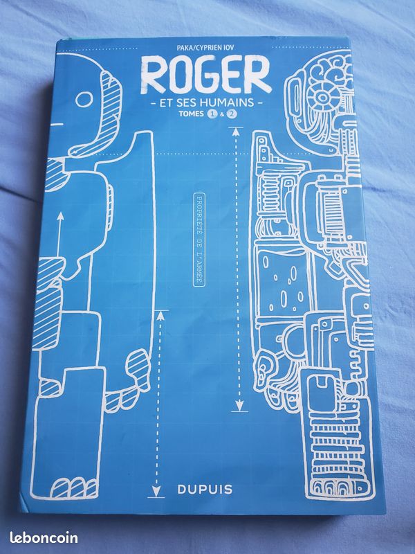 Coffret de 2 BD Roger et ses humains (image 4)