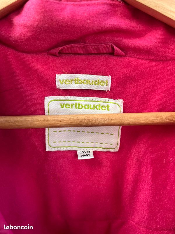 #combinaison de ski rose verbaudet (image 3)