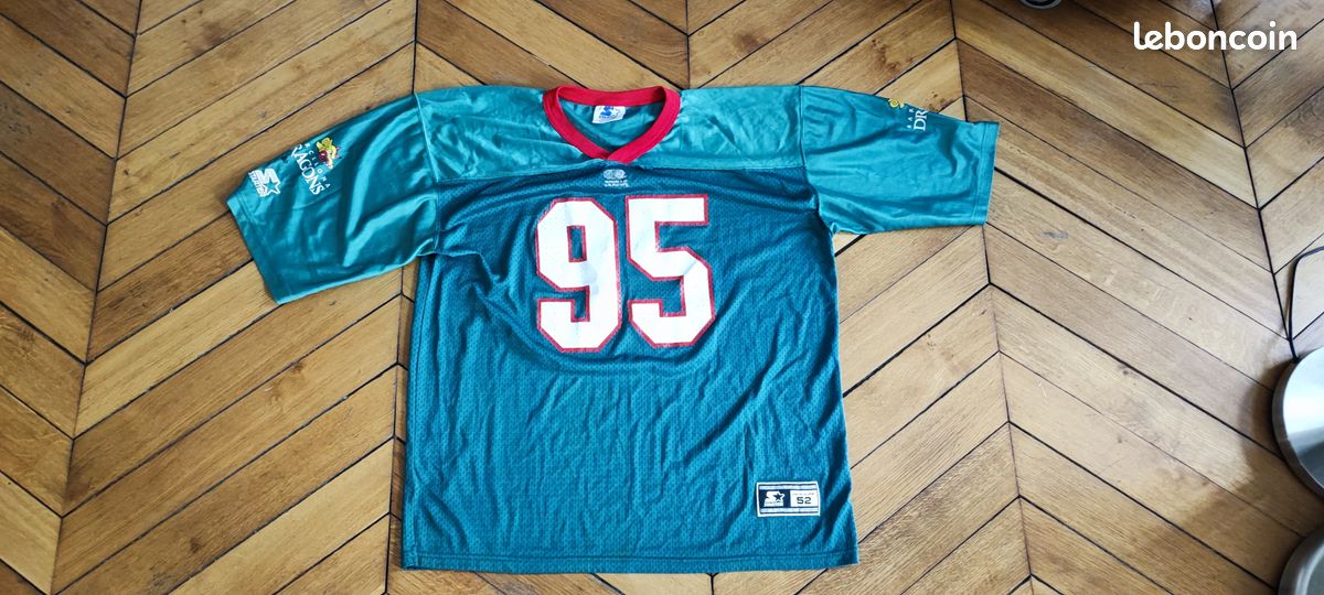 Maillot Foot T Shirt Foot Us Maillot Foot Us Barcelona Dragons XL