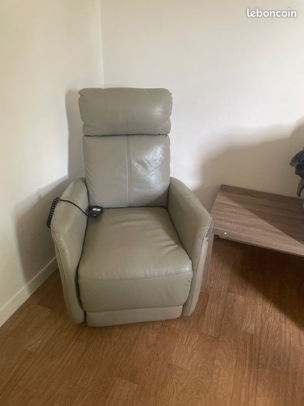 Fauteuil en cuir électrique (image 7)
