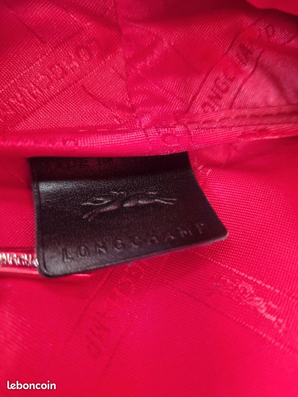 Longchamp sac à dos en cuir (image 7)