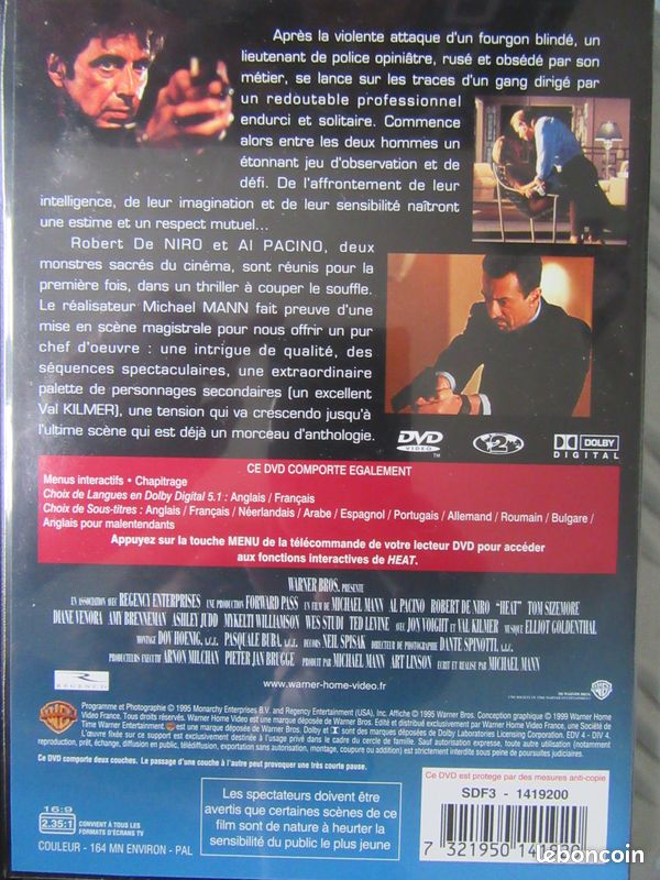 DVD "Heat" (image 2)