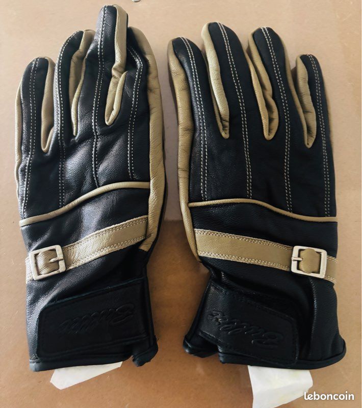 Gants moto en cuir Bullit BS324 – Taille 10(XL) (image 2)