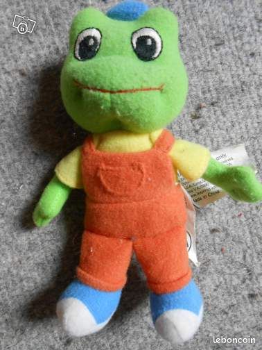 Petite peluche grenouille Koa salopette LeapFrog (image 2)