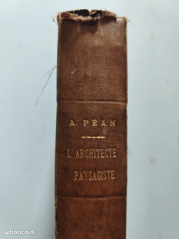 L'ARCHITECTE PAYSAGISTE Armand Péan 1886 (image 4)