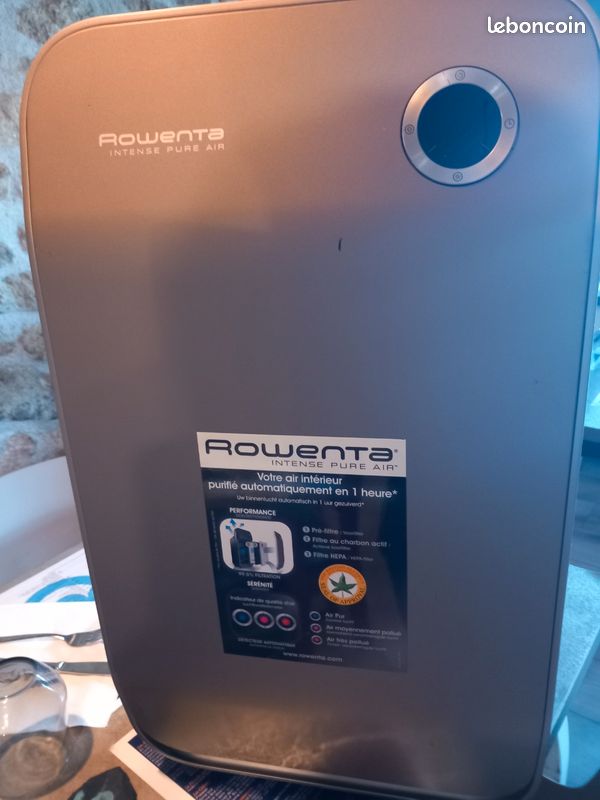 Purificateur D'air Rowenta Intense Pure Air PU2120FO – Filtration HEPA 12, Occasion