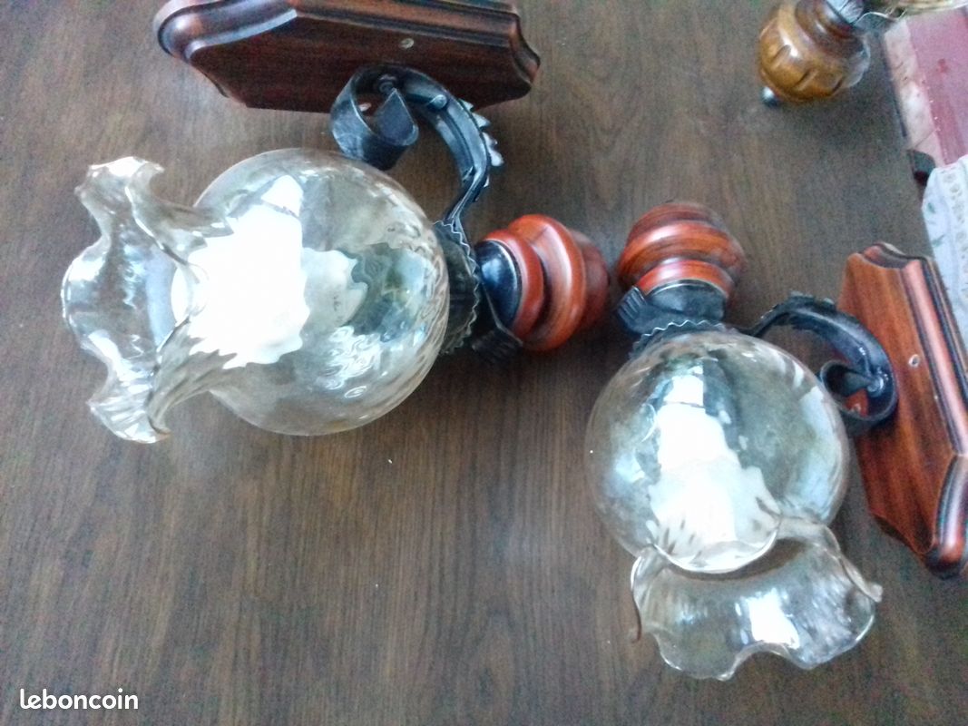 Suspensions et appliques vintage (image 2)