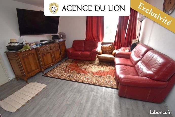 Appartement 3 pièces 58 m²