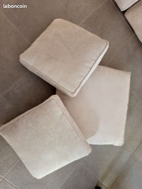 3 coussins de canapé (image 1)