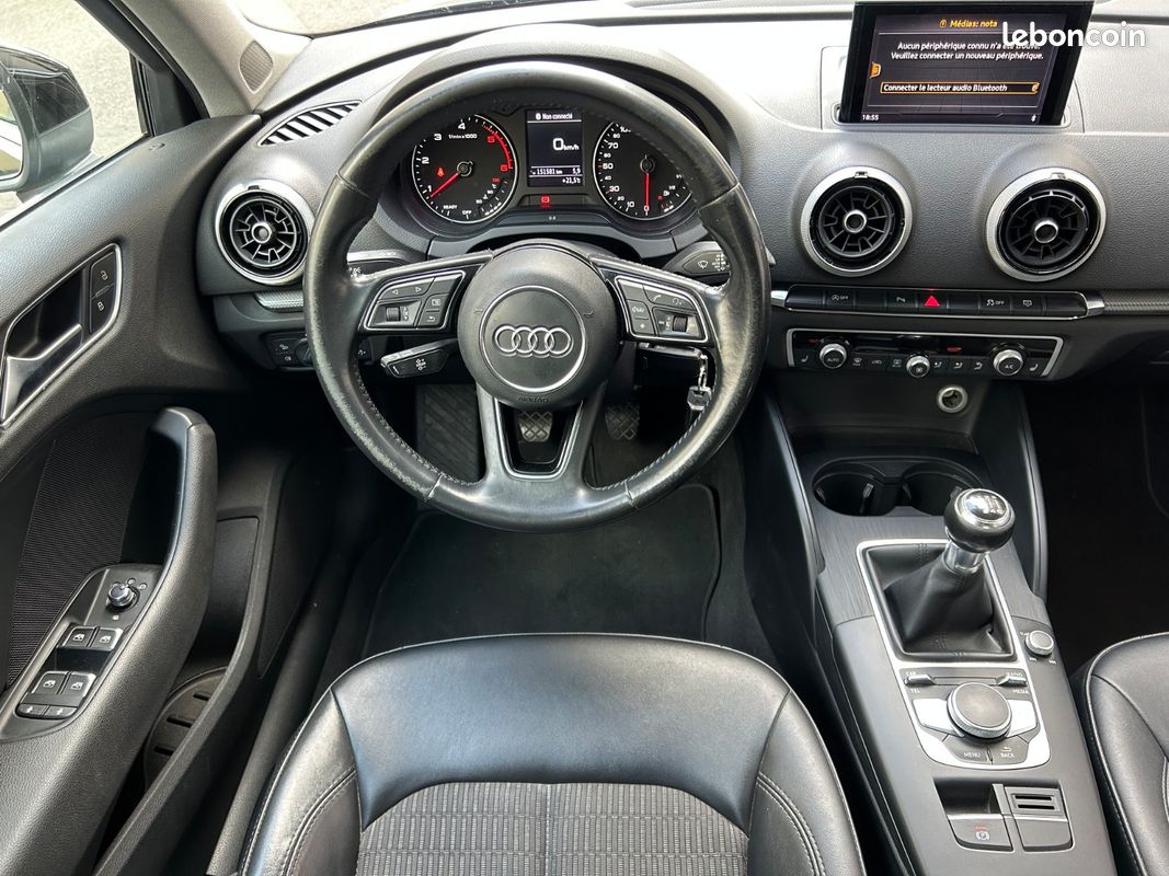 AUDI A3 SPORTBACK 1.6 TDI 116 Design Luxe - Suivi d'Entretien Complet (image 9)