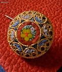 Broche pate de verre (image 3)