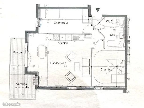 Appartement a louer moissy-cramayel - 3 pièce(s) - 62 m2 - Surfyn