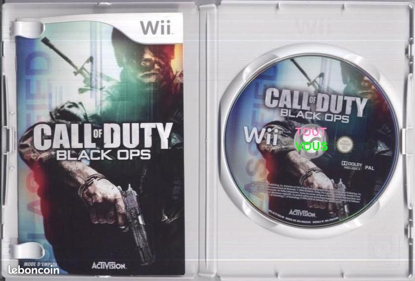 WII (2) - CALL OF DUTY BLACK OPS à DIABOLIK THE ORIGINAL SIN (image 2)