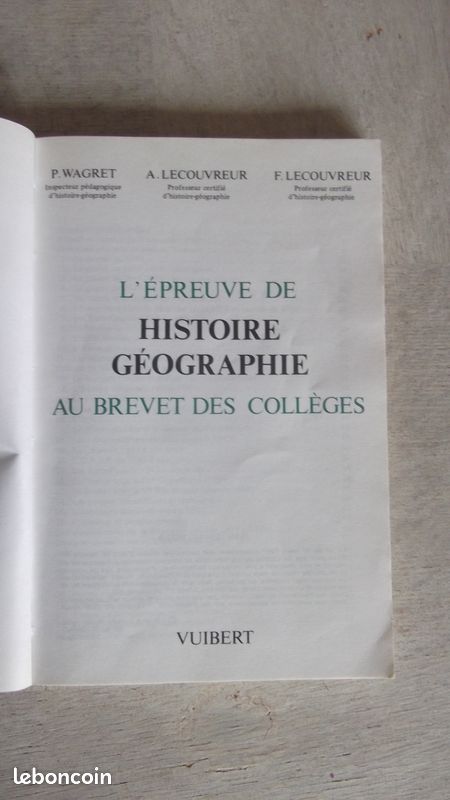 Histoire et Géographie - Sujets et corrigés - Brevet des collèges (image 2)