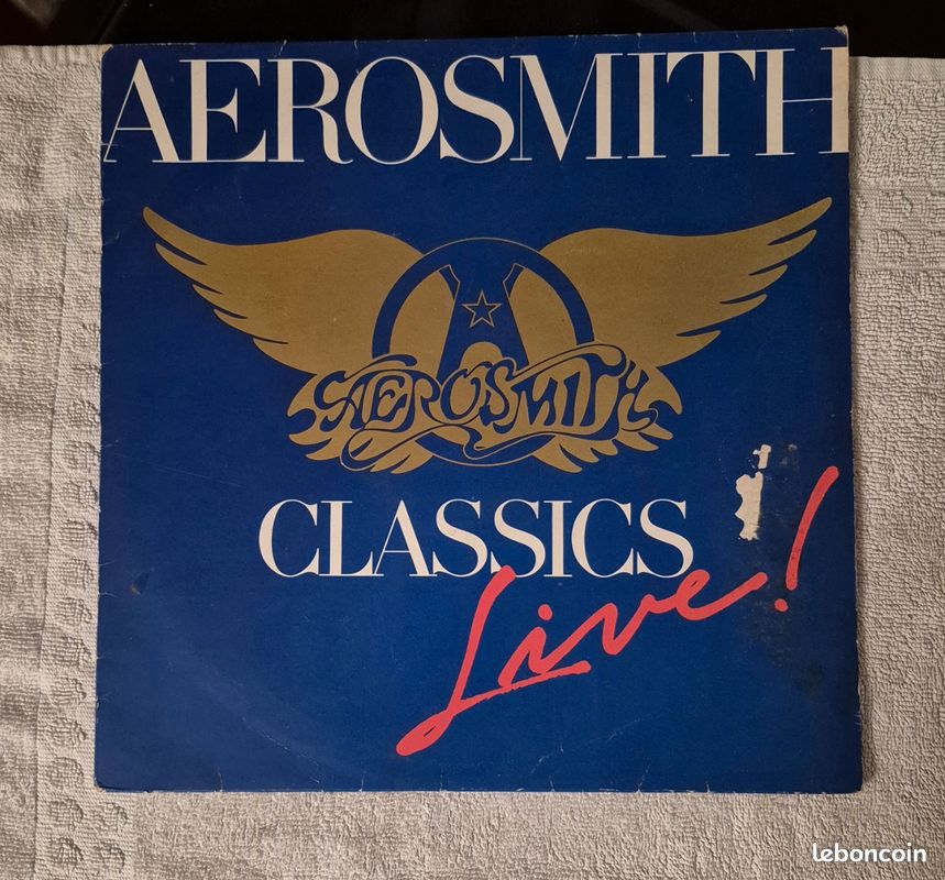 Vinyle 33t Aerosmith Live (image 1)