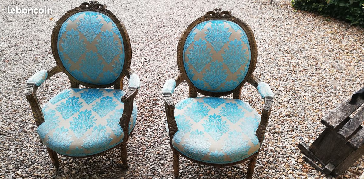 2 Fauteuils Louis XV (image 1)
