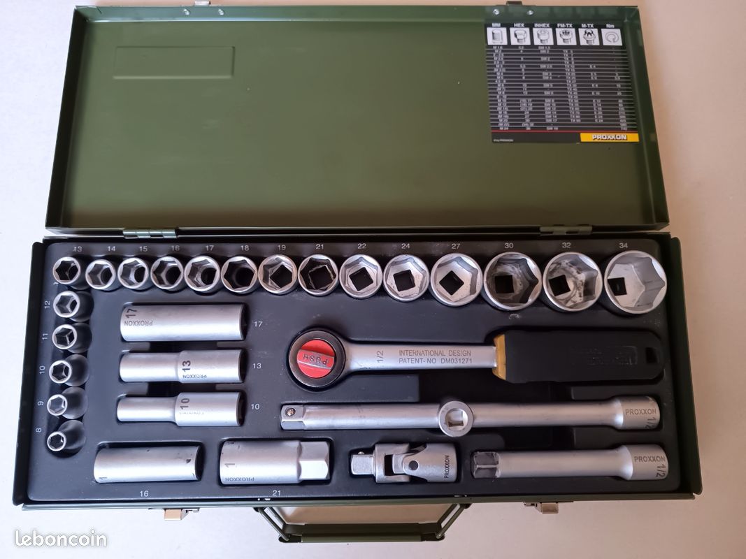Coffret douilles Proxxon (image 1)