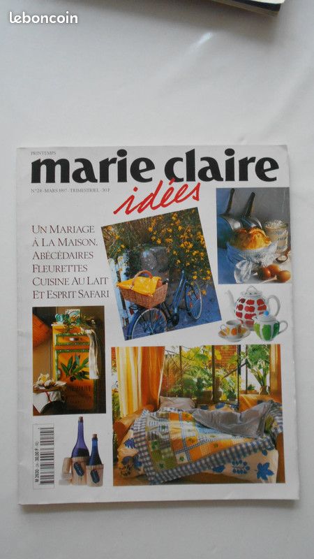 Lot de 5 revues Marie Claire Idées (image 4)