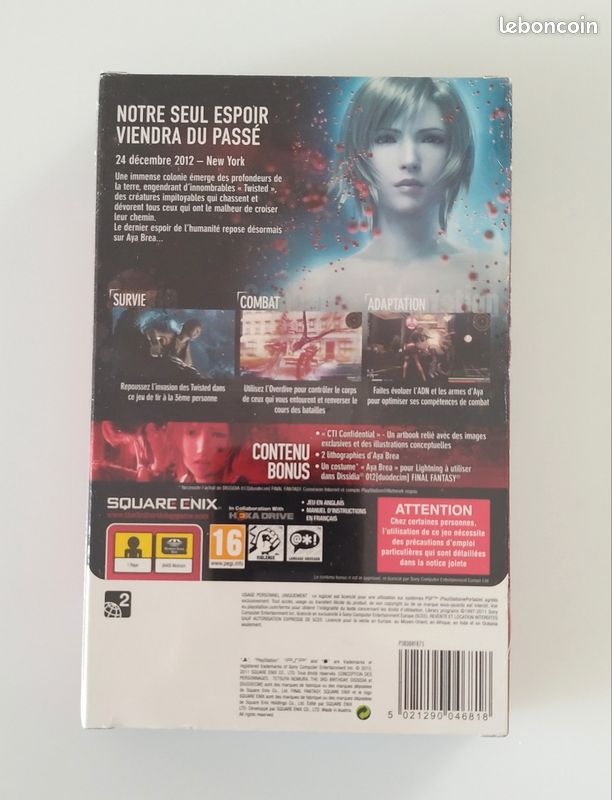 The 3rd birthday Édition Twisted🤩 🔥PSP
