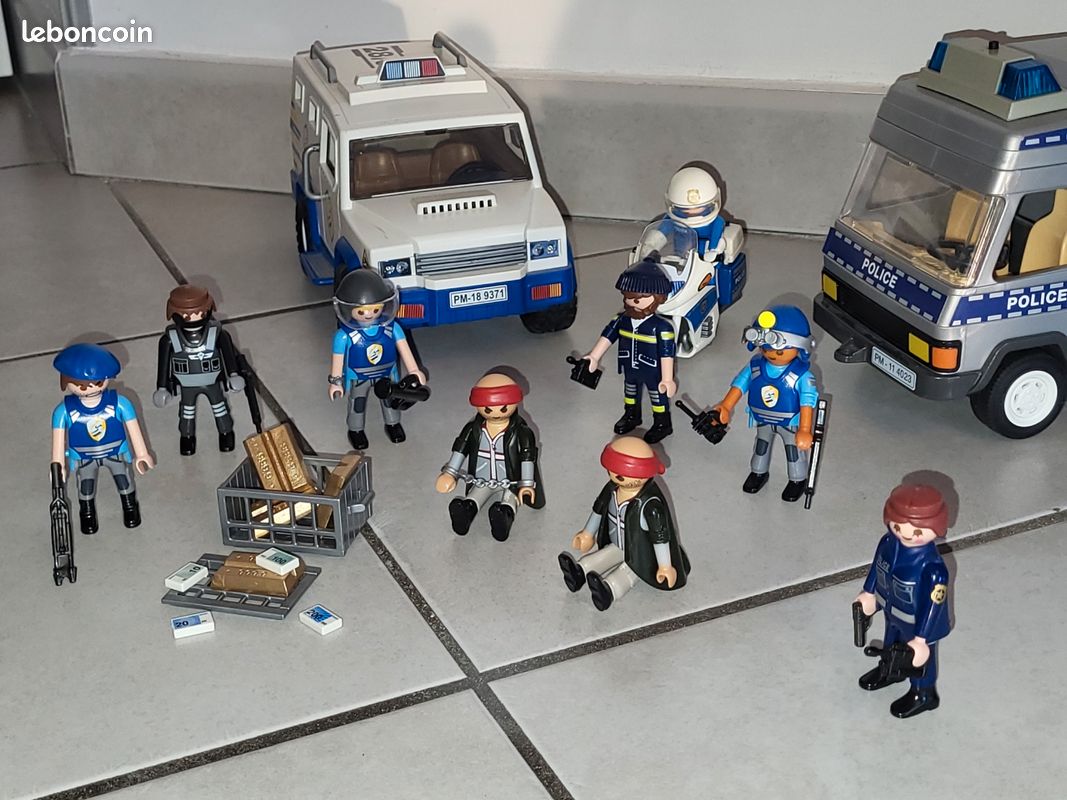 Playmobil : 2 véhicules Police / Forces Spéciales (image 3)
