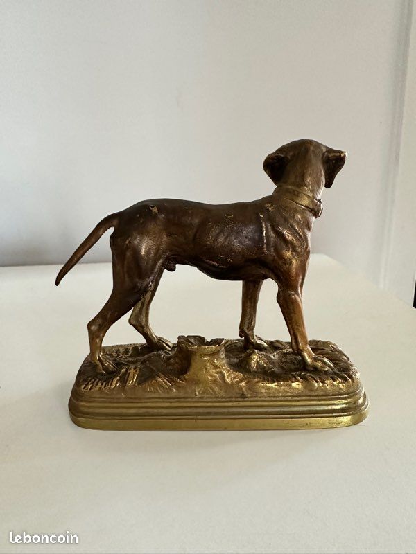 Bronze chien Dubucand (image 2)