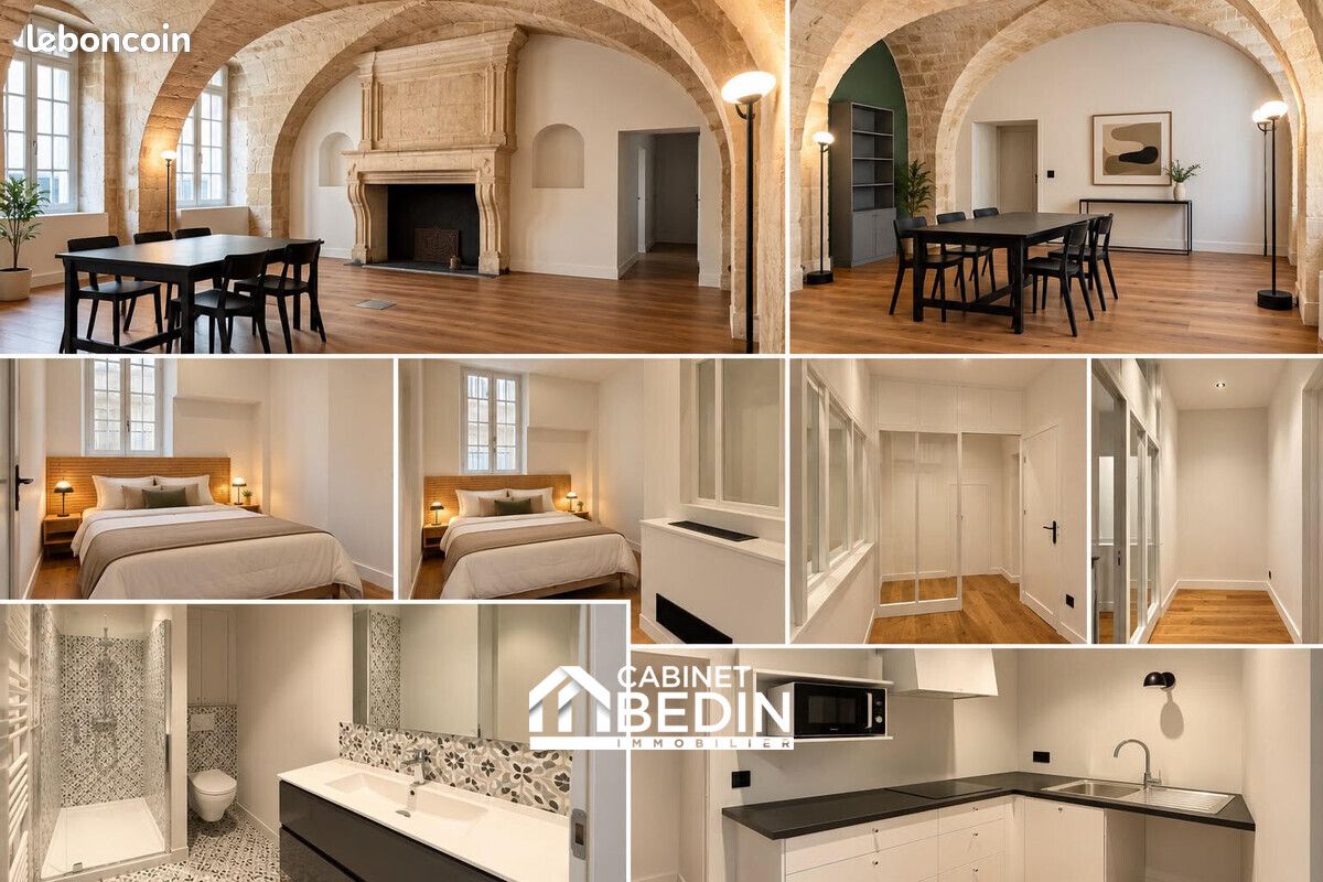 Appartement 2 pièces 65 m² · à Bordeaux · 65 m² · 1 250 €/mois
