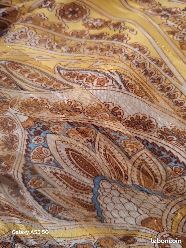 Robe longue imprimée Nina Kaufmann. Taille S mais taille 42 (image 6)