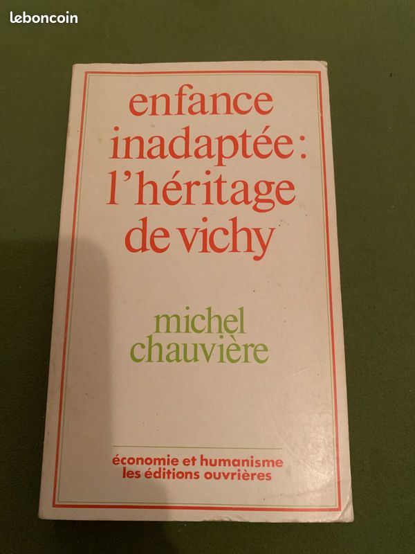 Enfance inadaptée : l'héritage de Vichy (image 1)
