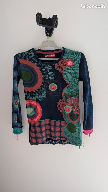Tee-shirt manches longues Desigual 11/ 12 ans (image 1)