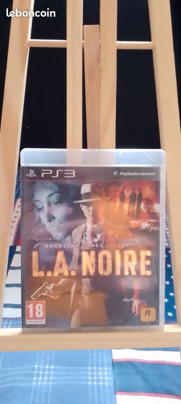 Jeu L.A. Noire Complet Pour PlayStation 3 (PS3) - Version PAL FR - Bon état - Idéal Collection