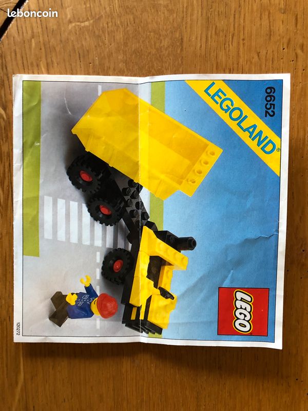 Lego 6652 (construction truck) années 80, de collection (image 2)