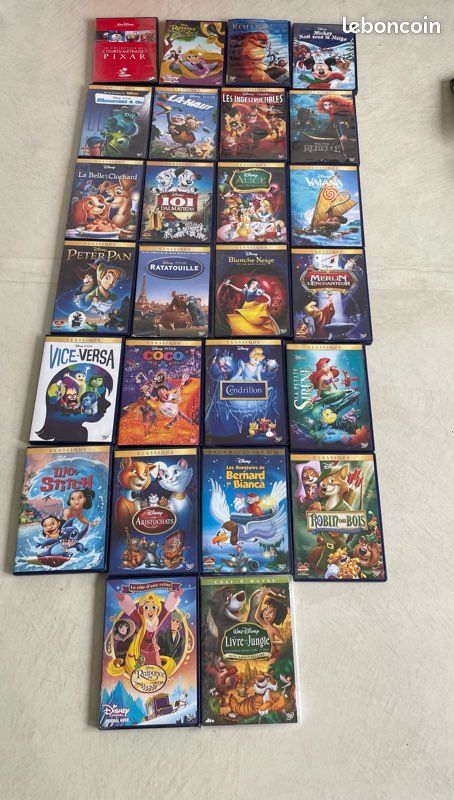Lot de DVD Disney (image 1)