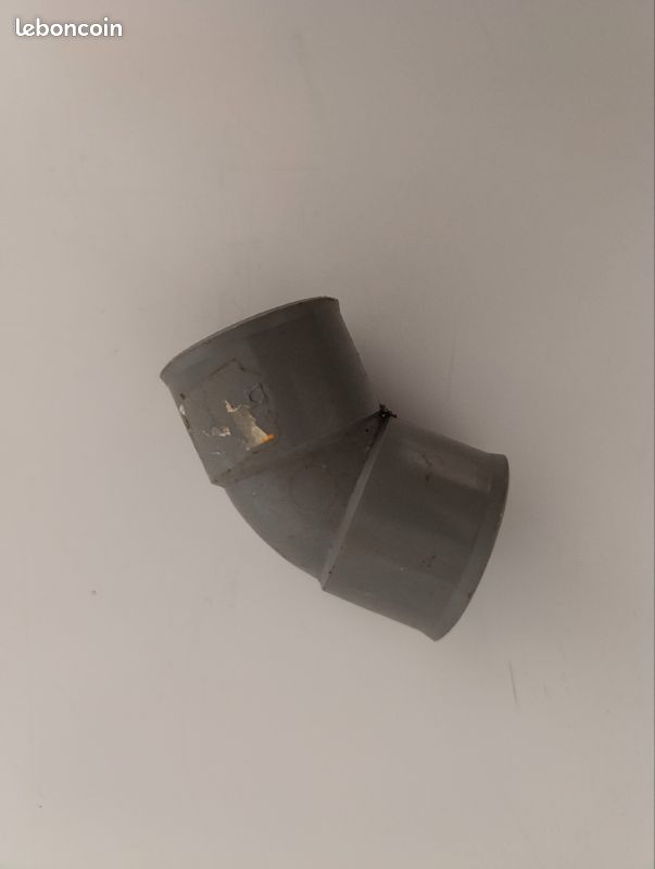 Coude PVC 45° diamètre 40 (image 1)