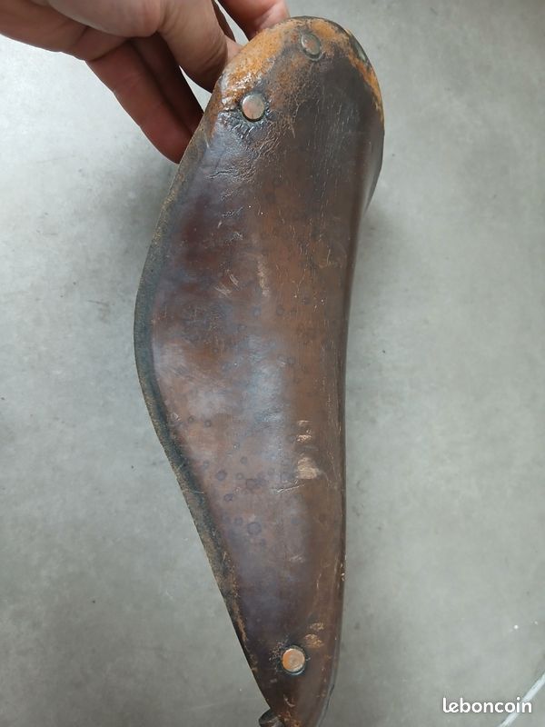 BELLE SELLE DE Vélo Ancienne En Cuir Idéale 301 Tb Collection Cyclisme