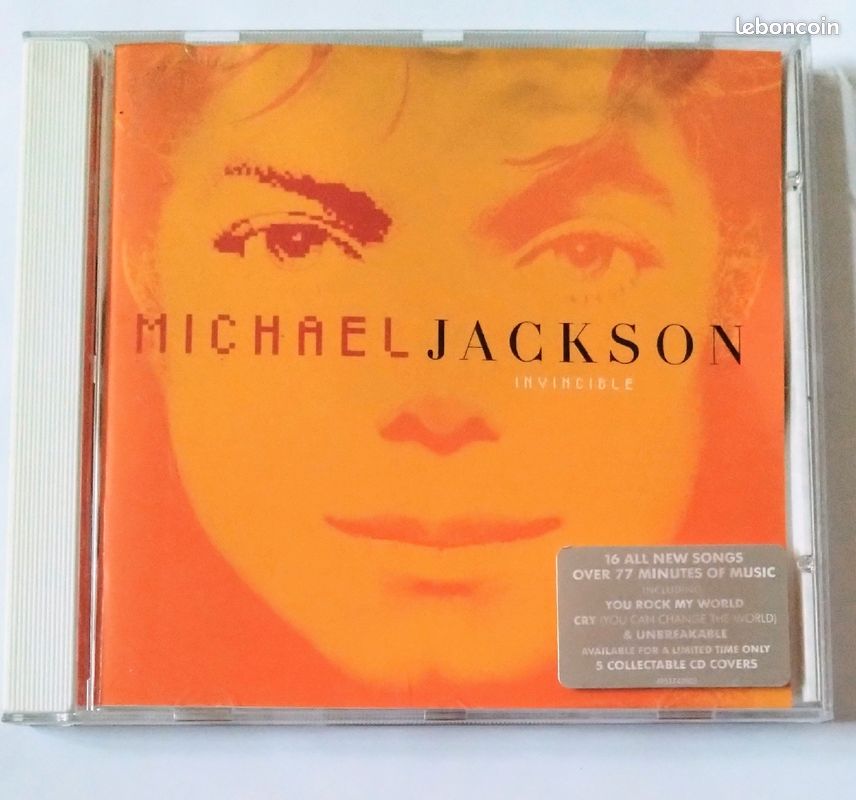 Michael Jackson : Invincible (Orange) (image 1)